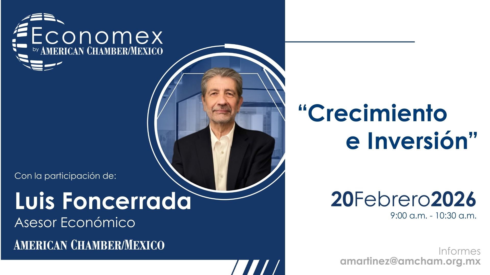 Crecimiento e Inversión Economex by AmCham