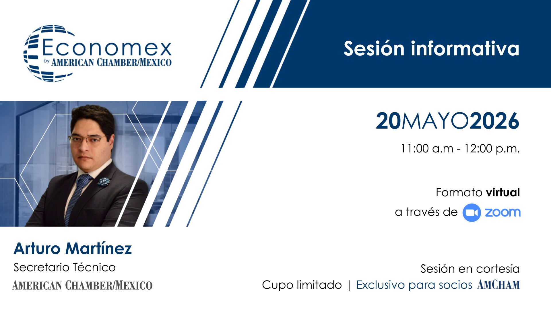 Sesión informativa de Economex by AmCham