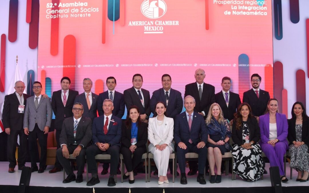 AmCham Capítulo Noreste celebra su 52ª Asamblea General de Socios y fortalece su compromiso con la prosperidad regional
